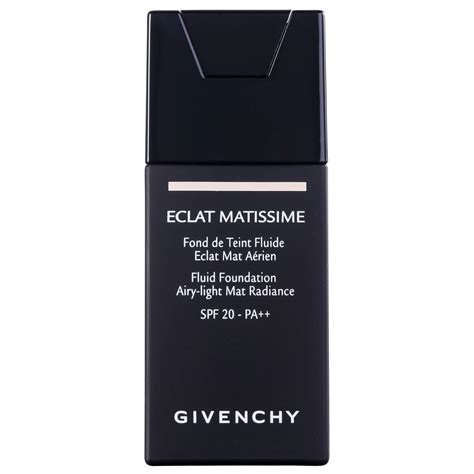 givenchy eclat matissime fluid foundation 4 mat beige|Givenchy .